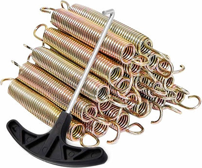 20pcs Trampoline Springs 5.5/6.5 Inch Heavy Duty Galvanized Steel High Tensile Replacement Kit with