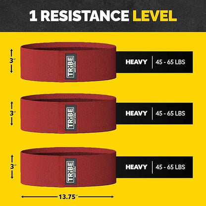 Fabric Resistance Bands for Legs - Workout Bands Resistance Bands for Men and Women - Booty Bands