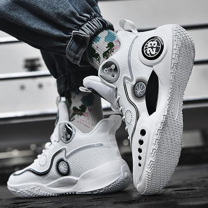 Boys Basketball Shoes Breathable Indoor Athletic Shoes Youth Outdoor Fashion Sneakers Comfortable