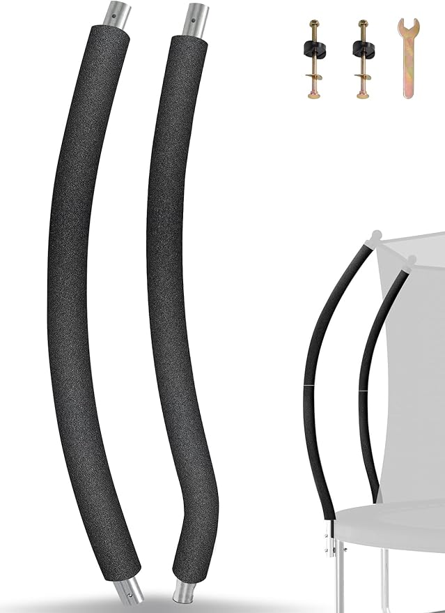 Trampoline Poles Replacement for Skywalker Or Jumpzylla,Galvanized Trampoline Enclosure Pole for