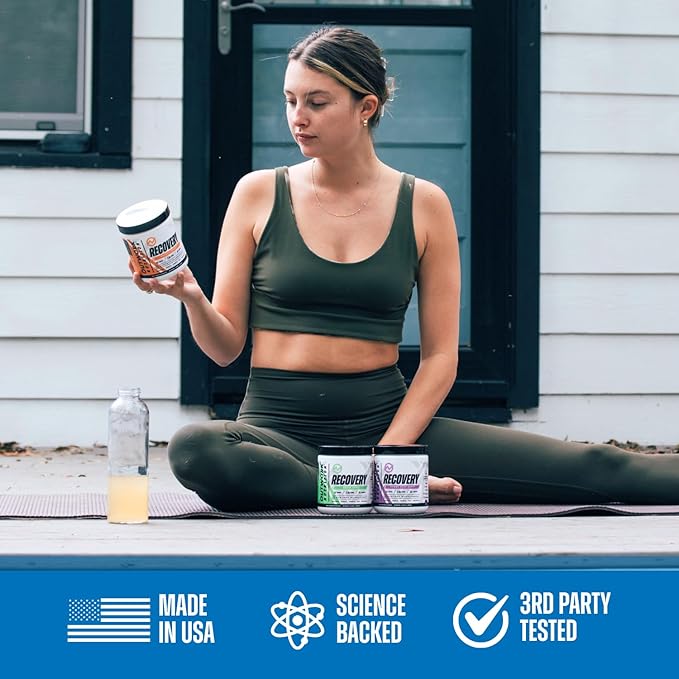 Outwork Nutrition Post Workout Recovery Powder - Creatine Monohydrate, KSM-66 Ashwagandha & Tart