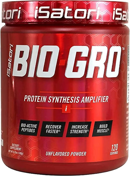 iSatori BIO-GRO Protein Synthesis Amplifier, for Muscle Recovery & Growth, Enhanced Stimulant Free