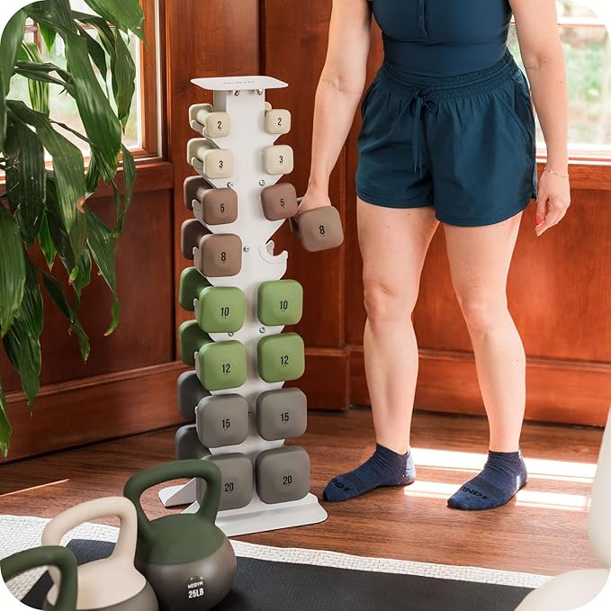 Dumbbell Racks, Space Saving Solution, Sturdy Cast Iron, Home Workout Storage, Heavy Weights