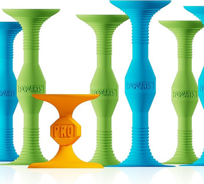 Popdarts Pro Pack (Blue and Green) - Indoor, Outdoor Suction Cup Throwing Game - Competition with a