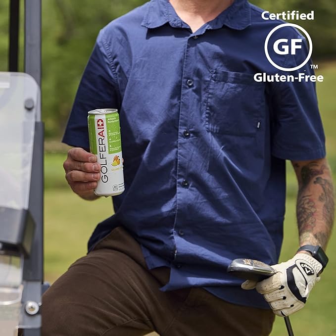 GOLFERAID Performance Blend, Up Your Golf Game, No Caffeine, Glucosamine, Turmeric, MSM, CoQ10