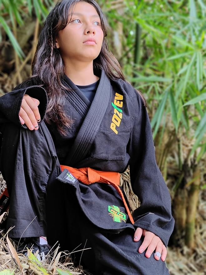 Kids Brazilian Jiu Jitsu Gi For Kids BJJ Gi Youth Grappling Kimonos Preshrunk Lightweight Martial