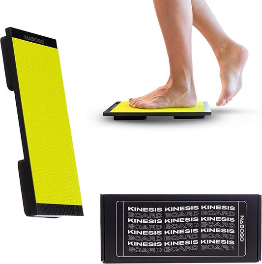 Kinesis Board for Balance with Micro-Wobble and Naboso Texture used with Exercise in Physical