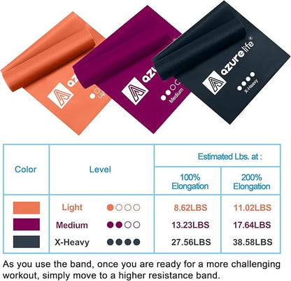 Resistance Bands,Professional Long Non-Latex Elastic Stretch Bands,Exercise Bands for Physical