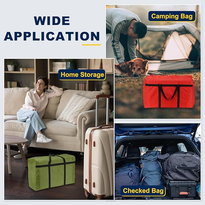 Extra Large Duffle Bag, 30 x 19 x 11 in Travel Big Duffle Bag with Zipper Handle Storage Foldable