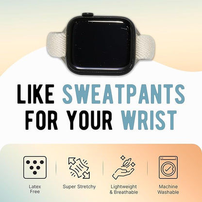 Braxley Bands - Organic Cotton Watch Bands For Women and Men, Compatible With All Apple Watch Sizes