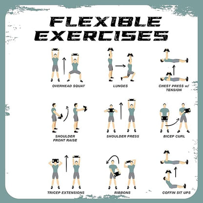 Yes4All Adjustable Ruck Weight with Straps for Rucking, Swings, Squat & Strength Training