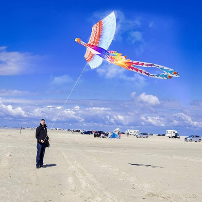Mint’s Colorful Life Large Kite for Kids and Adults, Easy to Fly Single Line Beach Kites, Comes