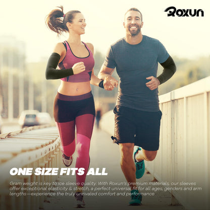 ROXUN Arm Sleeves Cooling UV Sun Protection Sport Compression for Men Women
