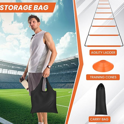 Agility Ladder, Speed Ladder, Agility Ladder Speed Training Equipment, Football Ladder, Footwork