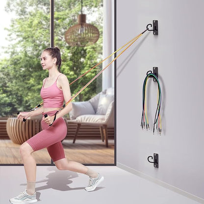 (3PCS) Wall Mount Workout Anchors,Resistance Band Wall Anchor,Space Saving Wall Mount Workout
