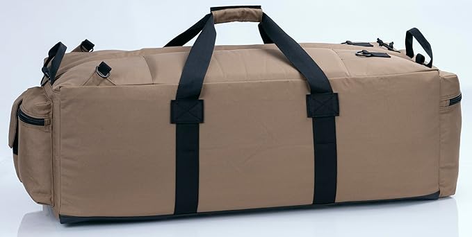 Large Military Duffle Bag Tactical Gear Load Out Bag Deployment Cargo Bag Travel Sports Equipment