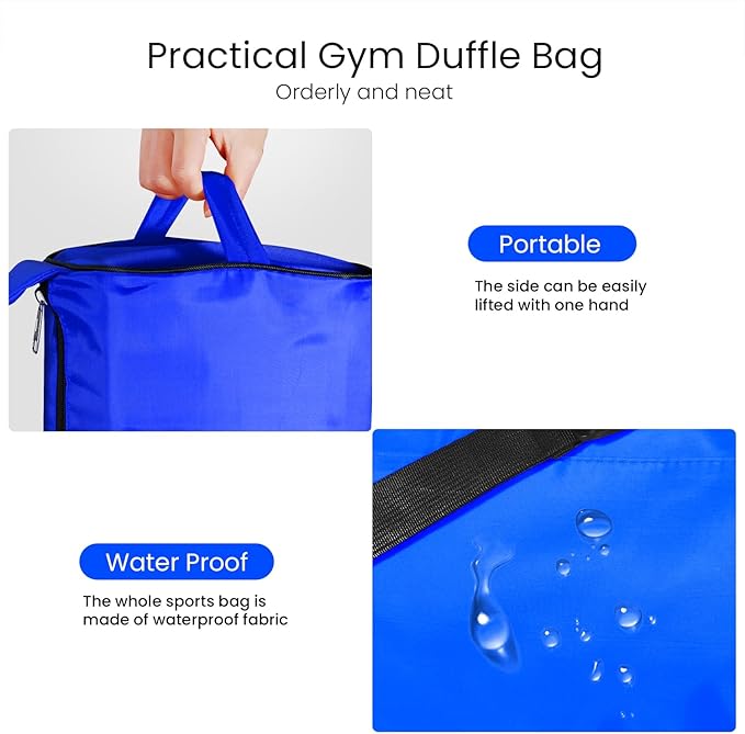 C&F BOGMOST Small Gym Bag for Women & Men,Small Lightweight Duffel Bag Carry On Bags Mini Duffel