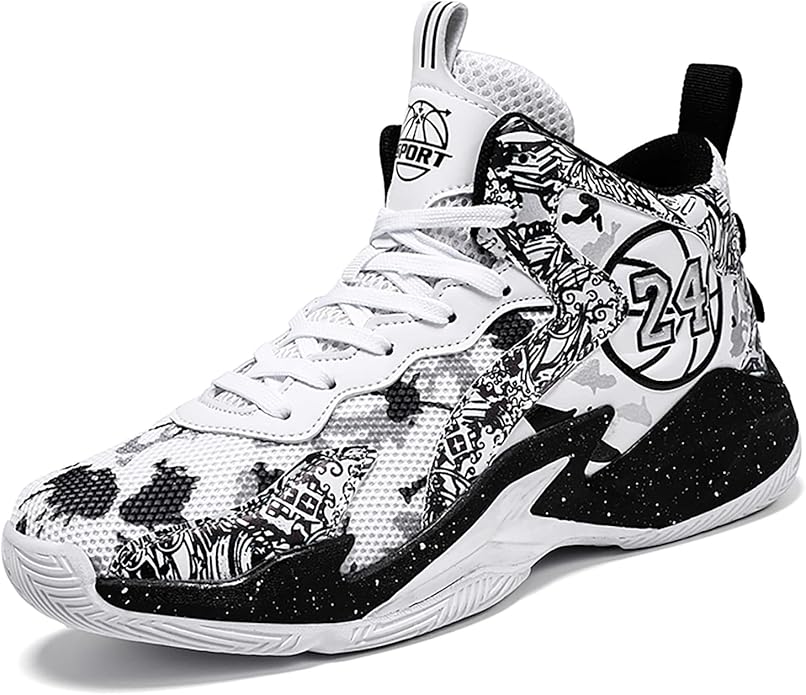 Boys Basketball Shoes Breathable Indoor Athletic Shoes Youth Outdoor Fashion Sneakers Comfortable