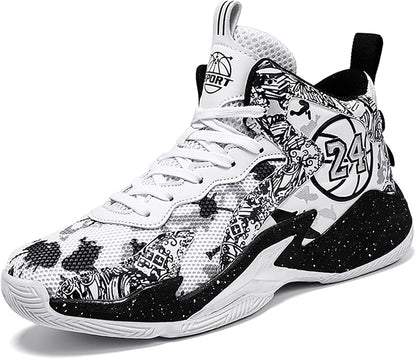 Boys Basketball Shoes Breathable Indoor Athletic Shoes Youth Outdoor Fashion Sneakers Comfortable