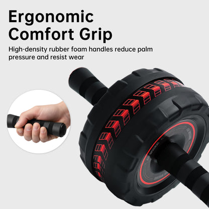 SaintCos Ab Roller Wheel for Abs Workout - Core Strength Training Equipment for Home Gym with Knee
