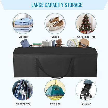 Sports Duffle Bag 60IN Extra Large Travel Duffel Luggage Bag with Upgrade 2-way Lockable Zippers