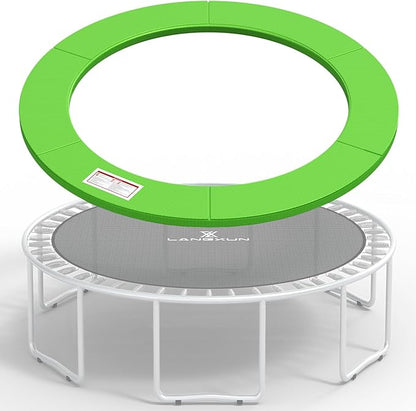 LANGXUN Universal Trampoline Repalcement Safety Pad, 8ft 10ft 12ft 14ft 15ft 16ft Waterproof