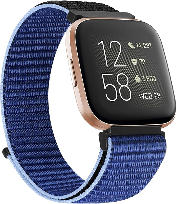 Tiptops 3 Pack Bands Compatible with Fitbit Versa 2/Fitbit Versa/Versa Lite/Versa SE for Women Men