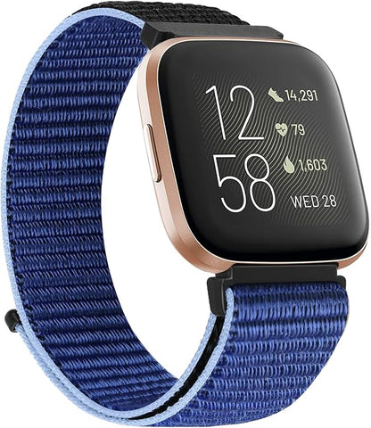 Tiptops 3 Pack Bands Compatible with Fitbit Versa 2/Fitbit Versa/Versa Lite/Versa SE for Women Men