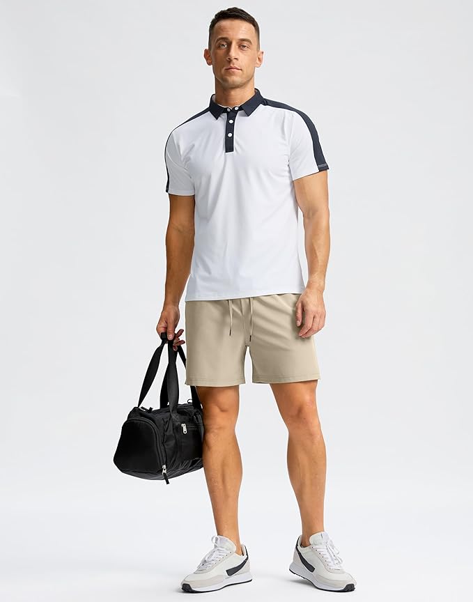 Men's Running Shorts with Zipper Pockets 9 Inch/ 7 Inch / 5 Inch Lightweight Quick Dry Gym Workout