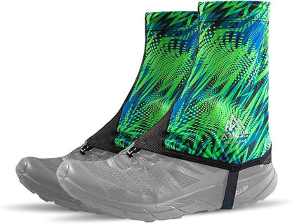 Azarxis Trail Gaiters Low Ankle Gators Shoes Boots Cover Breathable & Sand Protection for Men Women