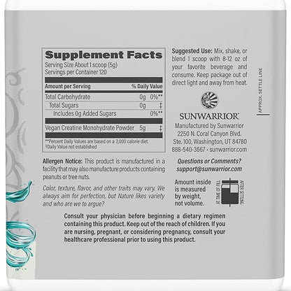 Creatine Monohydrate Powder Micronized PreWorkout Recovery Supplement | Support Muscle Building