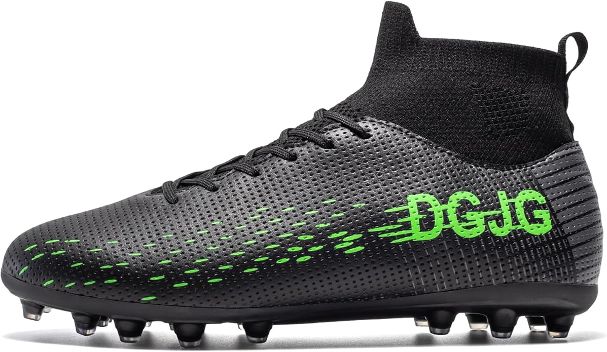 Youth Soccer Cleats Mens Training Football Cleats Lightweight Womens High-top Soccer Shoes AG