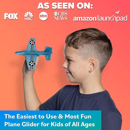Foam Airplanes for Kids: Airplane Toy Glider Plane Styrofoam Airplanes - Best Stocking Stuffers for