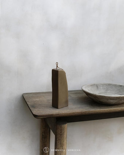 LAWA Downhill Candle - Beautiful Handmade Pillar Scented Soy Wax Elegant Aesthetic Candle