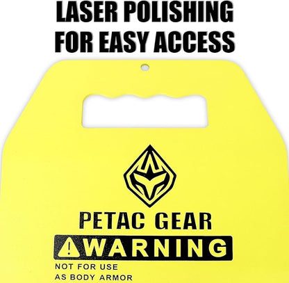 PETAC GEAR Tactical Weights Plates For Weighted Vest For Men Workout,5/10/15/20 LBS Weight Strength
