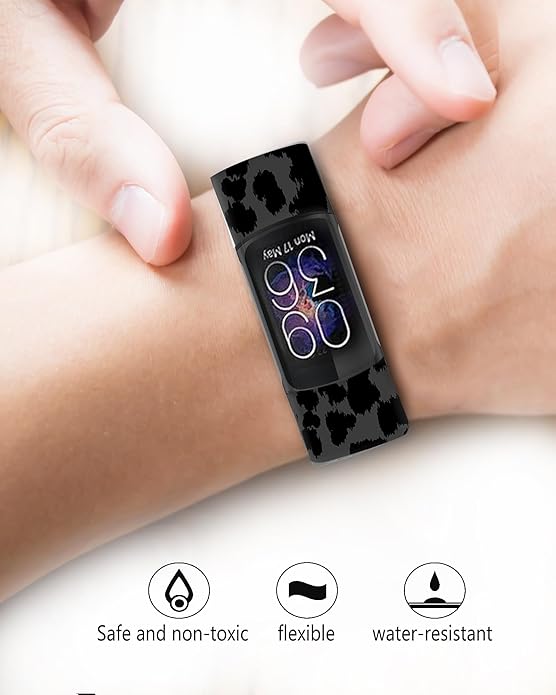 Sport Bands Compatible with Charge 6 /Charge 5 for Women Men,Soft Waterproof Replacement Straps
