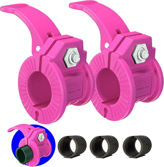 Barbell Clips 1 Inch Quick Release Weight Clamps 0.9-1.18inch Multi-Size Adjustable Olympic Clamps