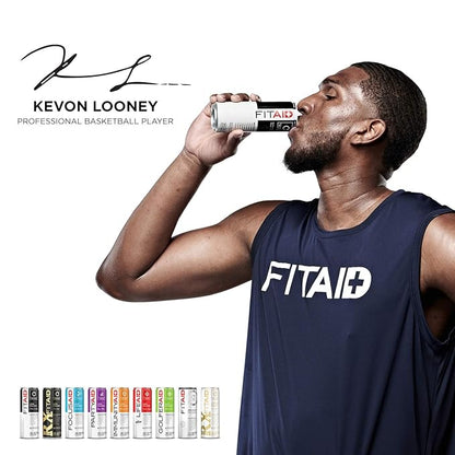 FITAID Rx Zero, Keto-Friendly, Number 1 Post-Workout Recovery Drink, 0g Sugar, Quercetin, Creatine