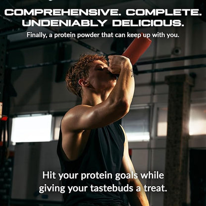 Granite Nutrition Protein Powder - Premium 5-Source Blend (Whey, Casein, Egg, Grass-Fed Beef) for