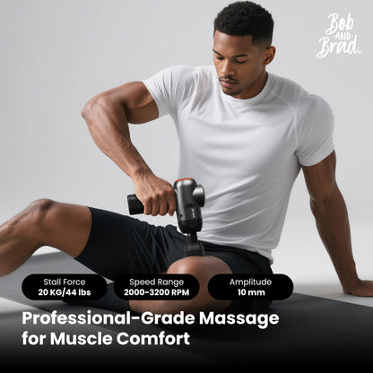 BOB AND BRAD C2 Massage Gun, FSA Eligible & HSA Approved Deep Tissue Percussion Massager Gun
