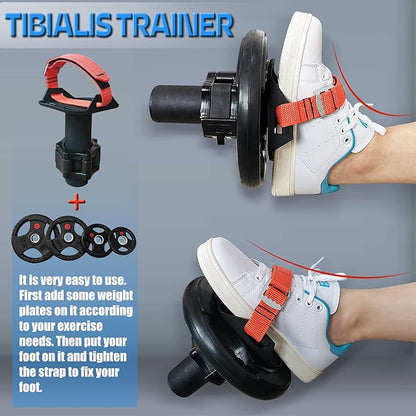Tib Bar for Leg Strength Training, Biceps Femoris Muscle Exercise Equipment Tibia Dorsi Calf