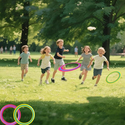 11-inch Flying Ring, 3-Piece Set. A Sports Game for Beach, Backyard, Park, and pet Interaction.