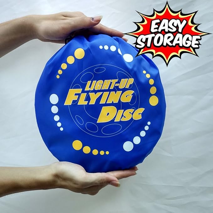 Giant Flying Disc Soft, Foldable & Floats in Air - Encourage Outdoor Play & Family Fun - Great for