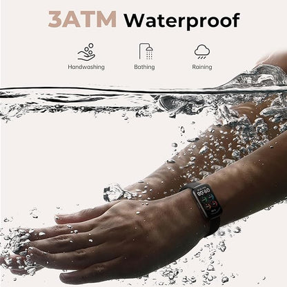 Fitness Tracker for Women Men, Smart Watch Band with 24/7 Heart Rate Blood Oxygen Sleep Monitor