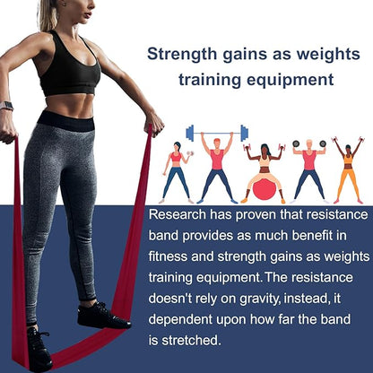 Resistance Bands,Professional Long Non-Latex Elastic Stretch Bands,Exercise Bands for Physical