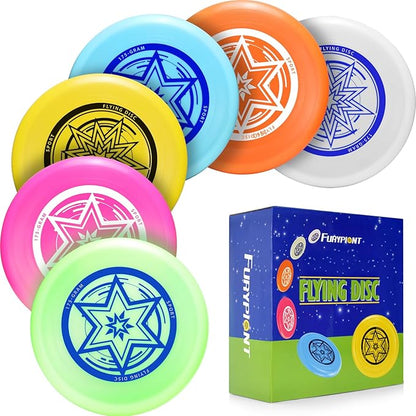 Outdoor Flying Disc 175g,Adult Sport Disc Set for Competitive and Pro Players,Flying Disc Set