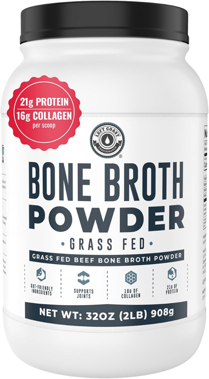 Bone Broth Protein Powder ??Pure Grass-Fed Beef Bone Broth, Unflavored with Natural Collagen