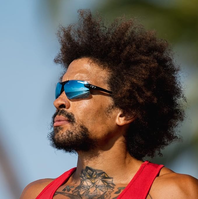Seek FC 2.0 Sport Sunglasses Men & Women - Ideal For Cycling, Golf, Hiking, Running, Tennis &