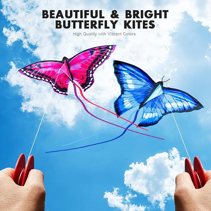 TOY Life Kites for Kids Ages 4-8 8-12, Large Butterfly Kites for Adults and Toddlers Age 3-5