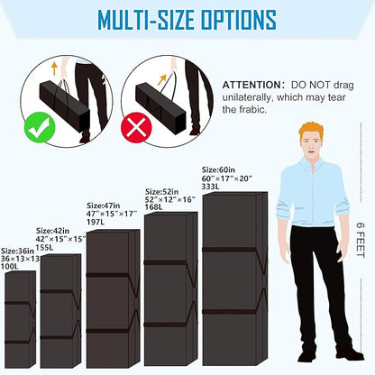 Sports Duffle Bag 36IN Extra Large Travel Duffel Luggage Bag with Upgrade 2-way Lockable Zippers